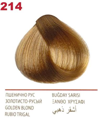  Vip's Prestige Cr me resistante pour cheveux 214 Blond dor "Vip's Prestige" l'huile d'argan macadamia et chia/Cream hair dye Golden-blond (2 pcs) - Buy Online on GoSupps.com