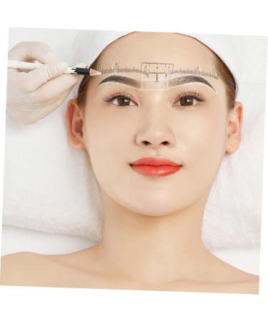 NOLITOY 300 pcs Tools Eyebrow Balance Three-point Disposable Rulers Make Tattooing Stencils Professional - Buy Online on GoSupps.com