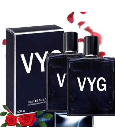 2pcs VYG Cologne for Men - 2pcs Vyg Cologne for Men Seductra Pheromone-Infused VYG Perfume Cologne Fragrances for Men (E+E)