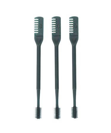 3-part double-sided nasal hair knife nostril cleaning safety-protected nose hair knot portable manual double-headed-nose and hair remover manual