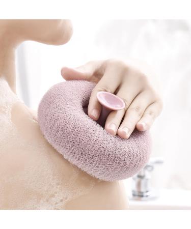 FOMIYES 4pcs Bath Ball Tub Scrubber - Cartoon Body Shower Loofah Cleaning Balls for Travel & Home Use - Buy Online on GoSupps.com