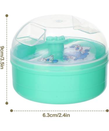Houppette poudre pour tout-petits applicateur de poudre et r cipient tui souple avec houppette pour poudre libre poudre couches et fond de teint id al pour les soins de b b et les soins de 1 g (Lot de 1) - Buy Online on GoSupps.com