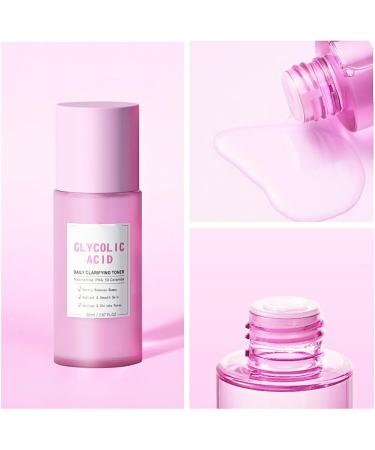 Glycolic Acid Toner Repair Acne Skin Toner Exfoliant Black Head Remover for Face Niacinamide Serum Anti Aging Serum Firming Smooth Skin - Buy Online on GoSupps.com