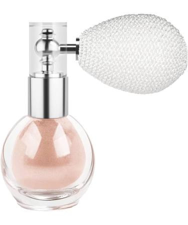 Shimmering Body Glitter Spray - Nude Pink Highlighter for Hair, Face & Body - High Gloss Makeup Sparkle - Buy Online on GoSupps.com