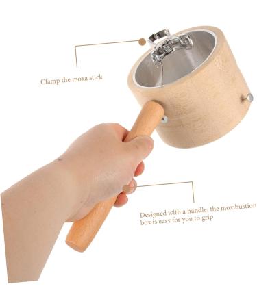 Hand-held Moxibustion Box Set - Moxa Burner & Holder for Pain Relief | Healeved - Buy Online on GoSupps.com