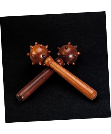 Gleavi Neck Massage Device - Ultimate Therapy Hammer for Stress Relief & Relaxation | Wooden Bamboo Fitness Tool - Buy Online on GoSupps.com