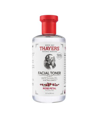 Thayers Natural Remedies Witch Hazel Aloe Vera Formula  Clear  12 Fl Oz (646562)