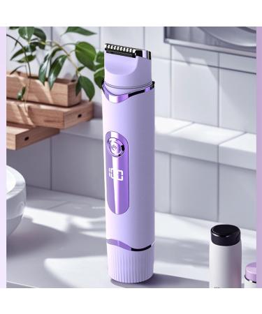 Leg hair removal for women doublehead armpit hair removal device electric armpit hair cleaning device women bikini hair removal trimmer Purple - Buy Online on GoSupps.com