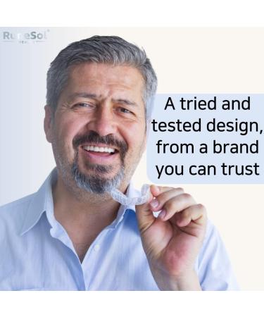 Runesol Large 6pk Mouth Guard for Teeth Grinding Bruxism - Dental Protector Class 1 Medical Device - UKCA CE Certified - Adults Night Dental Guard - Buy Online on GoSupps.com