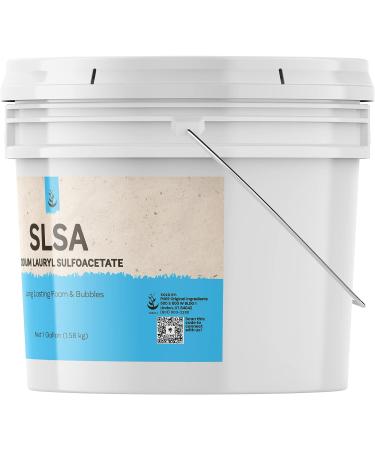 1 Gallon Pure Sodium Lauryl Sulfoacetate (SLSA) - Long Lasting Foam, Gentle on Skin - Buy Online on GoSupps.com