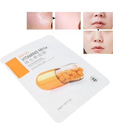 Qukaim Nourishing Facial Mask Moisturizing Facial Sheet Mask 30g Vitamin Hydrating Women's Skincare Mask - Buy Online on GoSupps.com