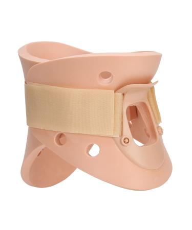 Breathable break stress reduction cervical traction device open neck design comfortable relaxation support to relieve neck pain (L)