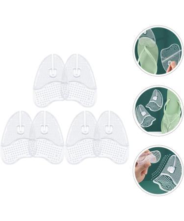 Comfortable 3 Pairs Slippers Sandals with Metatarsal Pads - Adhesive Foot Cushions & Half Insoles for Ball of Foot Protection - Buy Online on GoSupps.com
