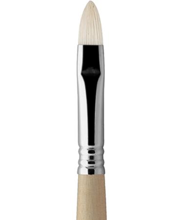 Escoda Clasico 4528 Long Handle Oil & Acrylic Paint Brush, Size 8 Short Filbert - Chungking Hog Bristle - Buy Online on GoSupps.com