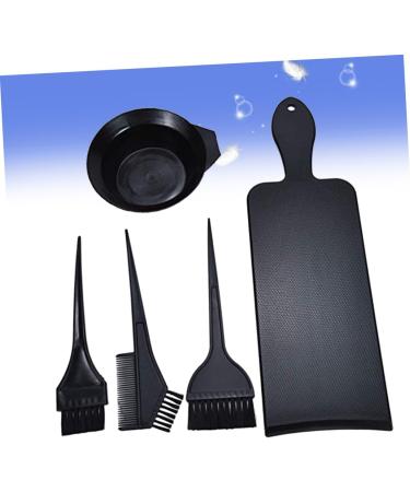 FRCOLOR 5 Pieces Hair Dye Make Yourself Brush Applicator for Hair Colour Hair Dye Brush Balayage Board Long Tool Hair Dye Set Painting Board Mixing Applicator Brush Oil Bowl Comb Suite - Buy Online on GoSupps.com