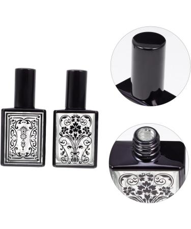 FRCOLOR Liquid Travel Containers perfume travel container mini scent pump oil spray Empty Spray spray spray mist spray Glass face square Terrarium Tank 8X3.5X2CM Black - Buy Online on GoSupps.com