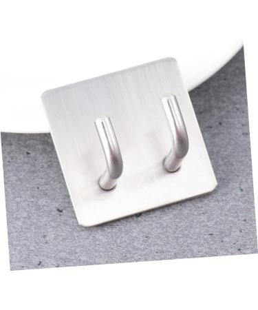 Housoutil 6 Pcs Hangers Clothes Rack Heavy Duty Bike Hooks Towel Hooks No Punching Hooks Metal Bracket - Buy Online on GoSupps.com