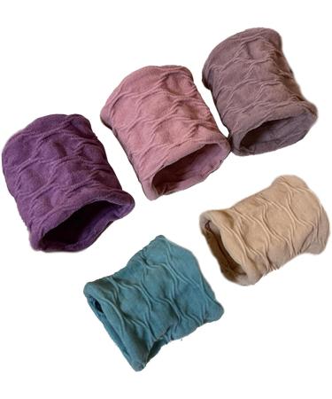 Hair Elastics No Damage Wide Hair Ties Hair Elastics Ponytail Holders No Damage Hair Elastic Bands Hair Accessories Seamless Elastics for Thick Hair - Buy Online on GoSupps.com