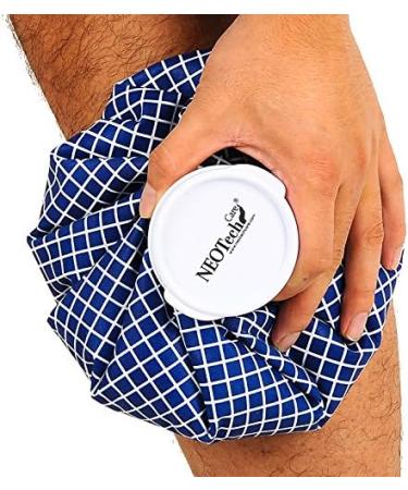 NEOtech Care Ice Bag - Reusable Cooling Bag with Screw Lid - 12cm Smiles - Perfect for Pain Relief & Injury Recovery - International Shipping Available - Buy Online on GoSupps.com