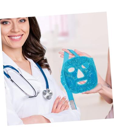 Ipetboom Ipet tree ice mask facial treatment for Masks skin cooling reusable gel mask Gel facial mask beauty products Wrap cold hot compress mask pvc Blue - Buy Online on GoSupps.com