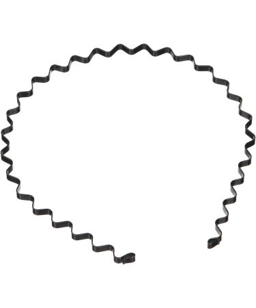 New Wavy Metal Sports Men's Women's Hair Hoop Band Headband-color in Black - Buy Online on GoSupps.com