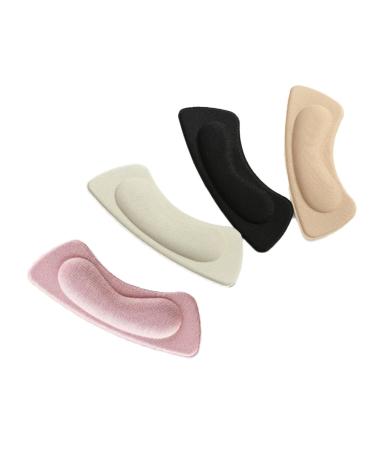 Mobestech 8 Pairs 4 Shoe Inserts Shoes Insert Sticker Foot Care Sticker for High Heel Cushion Feet Pad Adhesive Feet Pads for Shoes Feet Sticker Breathable