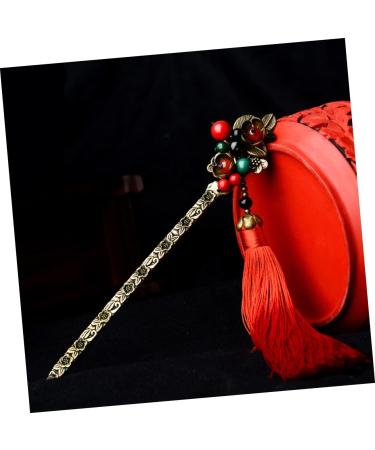 Mikinona Hairpin Vintage Decor Chinese Vintage Hair Clips Chinese Hair Chopstick Chinese Hair Accessories Hair Bun Stick Hanfu Hair Sticks Chinese Hair Forks Classic Alloy Woman Metal - Buy Online on GoSupps.com