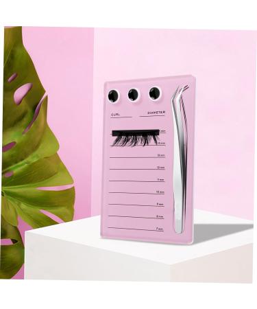 Shop Magnetic Eyelash Board - Suction Eyelash Tray & Grafting Tools | Pink Makeup Supplies for Perfect Eyelash Display - Buy Online on GoSupps.com