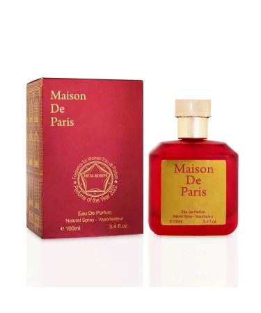 META-BOSEM Mason de Paris+Parisian Oud+Blanc Edition Women Perfume Collection Eau de Parfum Natural Spray - Fresh Scent - Holiday Gift Set (Pack of 3) Each 3.4 Fl Oz Total 10.2 Fl Oz - Buy Online on GoSupps.com