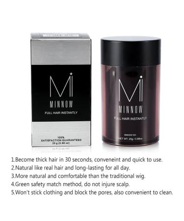 Premium Dark Brown Hair Fibers & Bulk Hair for Compression | High-Quality Hair Scatter Solutions - Buy Online on GoSupps.com