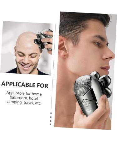 Buy 2 Sets Electric Shaver for Men - Rechargeable Beard Razor with 6 Heads | International Shipping Available - Buy Online on GoSupps.com