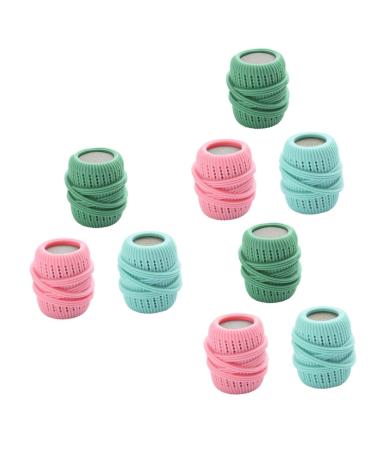 minkissy 9 Pcs Washing Machine Laundry Ball Washer Dryer Washing Laundry Balls for Removal Washing Machine Laundry Washing Balls Substitute Anti-tangle Tpe 7x4.5x4.5cmx3pcs Random Colorx3pcs