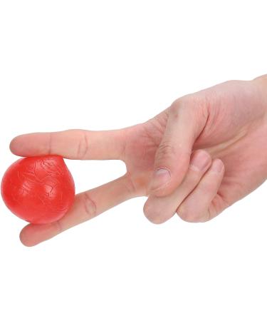 Verdant Touch Hand Grip Ball 5 Pack - Stress Relief Massage Grip Balls for Office & Home - Red Peach Shape - International Shipping Available - Buy Online on GoSupps.com