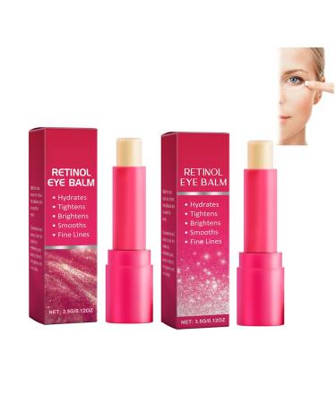 Stick Contour Des Yeux Au Beurre de Karit Et la Cire D'abeille Hydratation Nourrissante for le Contour D licat Des Yeux Formule Douce for Une Peau Lisse et Confortable(Set 2 (4 pcs))