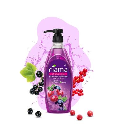 Fiam-a Body Wash Shower Gel - Blackcurrant & Bearberry 500ml | Hydrating Body Wash for Radiant Skin | Unisex Formula for All Skin Types - Buy Online on GoSupps.com