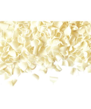 Edible White Chocolate Curls 50g