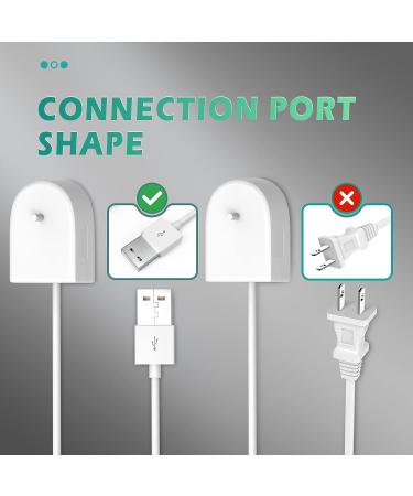 Waterproof USB Charger Base for Philips Sonicare Electric Toothbrush | Portable Universal Voltage Compatible with HX5100 - 9140 Series - Buy Online on GoSupps.com
