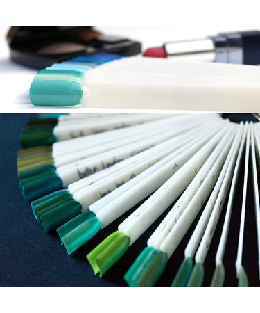 100PC Nail Art Tips Sticks - Fan-Shaped Nail Polish Display Tools for Studios & Beginners | International Shipping - Buy Online on GoSupps.com