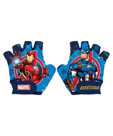 Disney Boys Avengers Cycling Gloves Multicoloured Size S (Hand Circumference Approx. 15cm)