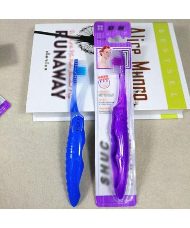 Zumaha Compact Toothbrush for Adults - 10 Ergonomic Foldable Toothbrushes for Sensitive Teeth & Gum Loss - Ideal for Travel & Daily Use - Buy Online on GoSupps.com
