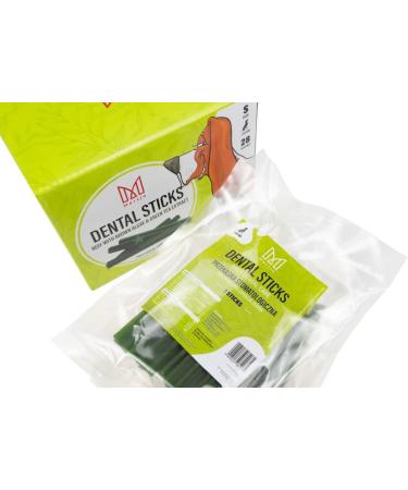 Mersjo Dog Dental Sticks - Grain-Free Healthy Treats for Small Dogs (Up to 10kg) 56 Pieces | Reduces Bad Breath & Supports Oral Care - Buy Online on GoSupps.com