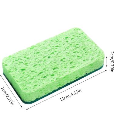 Non-Scratch Dish Sponge Dual-Sided Kitchen Sponges for Dishes Long Lasting Dishwashing Household Cleaning Sponges Home Scrub Sponge - Buy Online on GoSupps.com