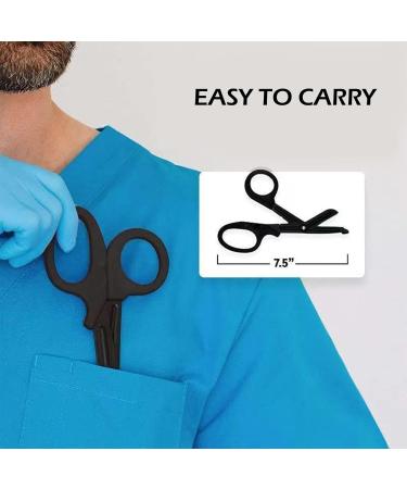 Medical Association Scissors | EMT & Trauma Scissors | Emergency Nurse Scissors (15cm) - Perfect for First Aid and Medical Use - Buy Online on GoSupps.com