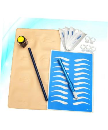 FOMIYES D Manual Pen Pencil Eyebrow Pigment Microblading Skin Embroidery Practice Cup Ink & Eye - Buy Online on GoSupps.com