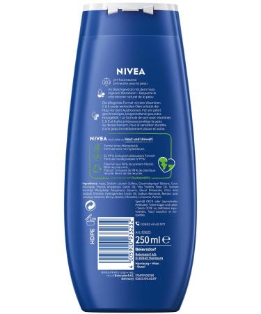 NIVEA CREME CARE Shower Gel 250ml - Moisturizing Vitamin Infused Cream Wash for Delicate Skin - Gentle Fragrance & Nourishing Oils - Buy Online on GoSupps.com