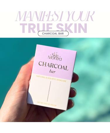 Buy SKIN MATRA Charcoal Bar - Handmade Natural Skincare with Activated Charcoal & Organic Oils - Gentle Exfoliation Cleanser (3.52 oz) - International Shipping Available - Buy Online on GoSupps.com