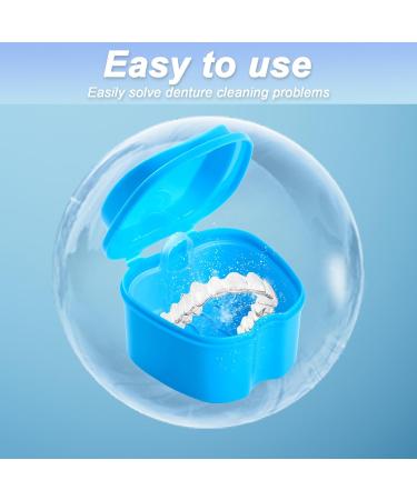 2 PC Denture Storage Box Set | Portable Braces Container & Tooth Rail Box for Dentists | Ideal for Misaligned Teeth & Cleaners - Buy Online on GoSupps.com
