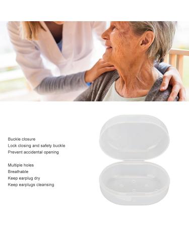 Swimming Earplug Storage Box - Set of 2 | Buckle Closure | Breathable Holes | Travel Case for Earplugs - Buy Online on GoSupps.com