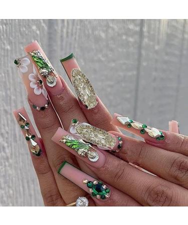 KACHIMOO 10 PCS Virgin Mary & San Judas Nail Charms Set - 3D Nail Diamonds & Gold Rhinestones for Acrylic Nails Art - Buy Online on GoSupps.com