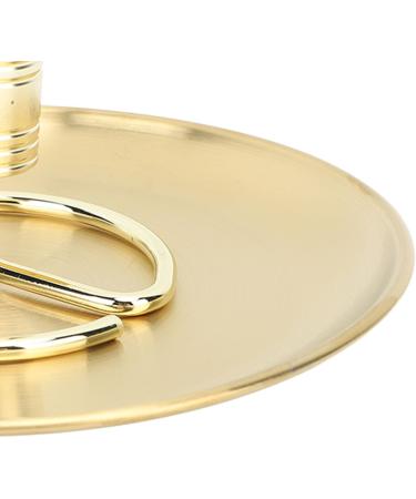 Moxa Stick Storage Base - Round Stable & Removable Moxa Tray for Home (Gold) | International Shipping Available - Buy Online on GoSupps.com